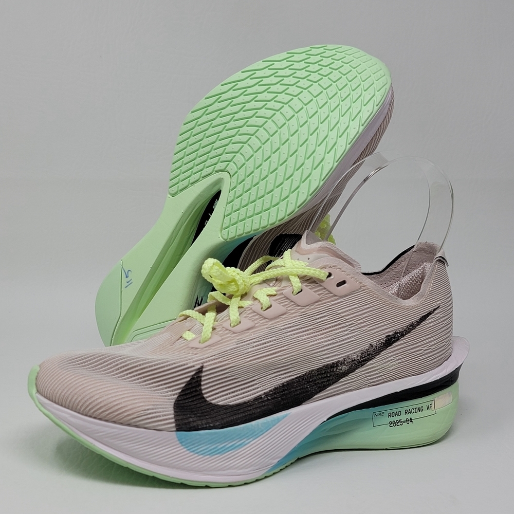 Nike Zoom X Vaporfly Next% 4 FK Silt Red Barely Volt IH6277-602 Women's Size 5